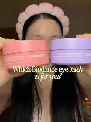 These are so hydrating. You can leave these on for 20-30mins and they don’t dry out your undereyes  #biodance #eyepatches #darkcircles #antiwrinkle #diamondpatch @Biodance Store US 