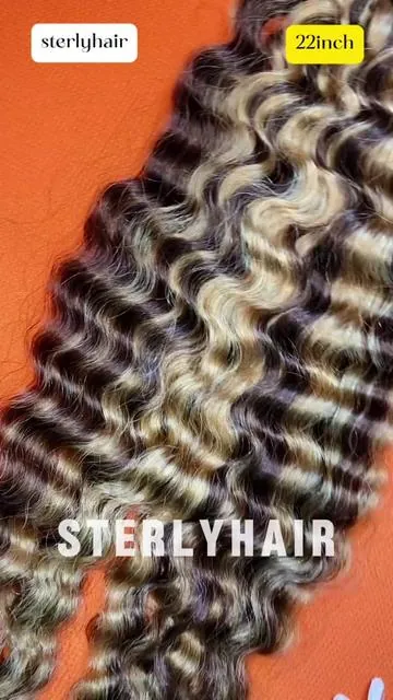 Mixed Ombre Crochet Hair, Salon Balayage Look#sterlyhair #SummerWins #tiktokshopmemorialday #DealsForYouDays #crochethair