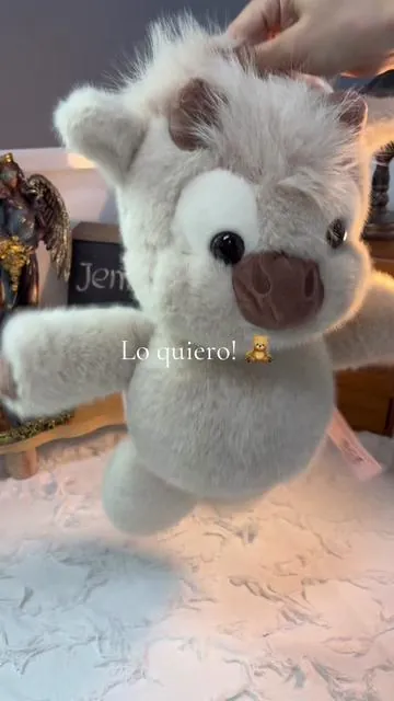 🧸🎀✨Little plushie that runs#peluchitoquecorre #peluche #peluchevaquita 