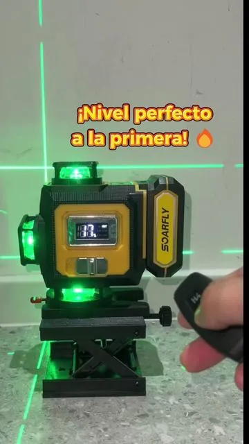 Imprescindible para cualquier hogar 🏠  ✔ Cobertura completa 4×360°  ✔ Sistema autonivelante  ✔ Control remoto  ✔ Trípode incluido  ✔ Máxima precisión  ~sy06309  #LaserLevel #SummerWins #weeklydeals #payday #tiktokshopsummersale