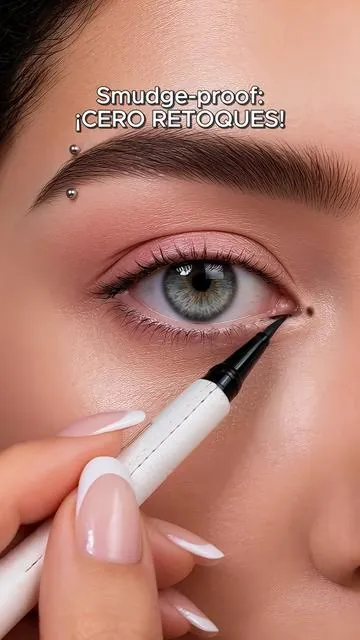 Waterproof Lambskin Eyeliner Pen – Smudge-Proof Long-Lasting Smooth Thick Tip for Defined Eye Looks, All-Day Wear & Simple Beginner Use - Women’s Daily Eye Makeup Tool, Cosmetics & Professional Beauty Tools#tiktokshop #fyp #makeup #waterproof #eyeliner 