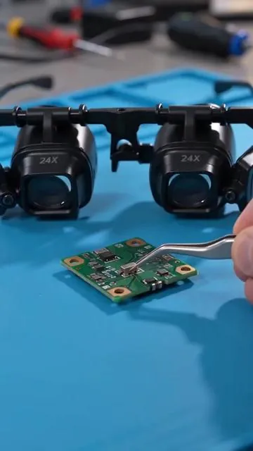 See every tiny detail clearly 🔍✨#MagnifyingGlasses #PhoneRepairTools #ElectronicsRepair #WatchRepair #DIYTools