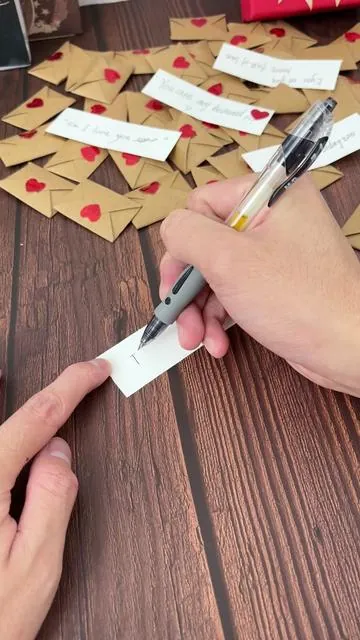 Expresa tu amor a diario con 30 mini notas de amor. El regalo perfecto para San Valentín, ideal para él/ella, tu novio/novia o tu esposo/esposa. Estas notas románticas son perfectas para relaciones a distancia, aniversarios, cumpleaños y Navidad. Incluye tarjetas preescritas y en blanco en una caja de recuerdo. ¡De alta calidad y con mucho cariño! #missyou #lovenotes #couplegoals #romance #creativegifts  