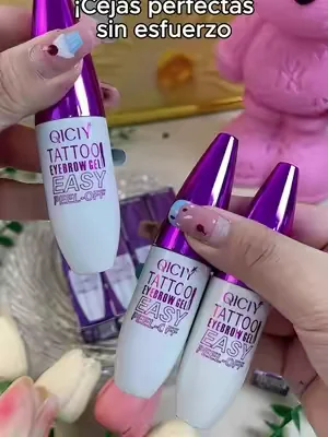 ¡Este gel de cejas es la leche! Peel‑off, resiste agua y sudor, efecto tatuaje!#tiktokshop#fyp  #beauty#eyebrows#eyebrowtutorial 