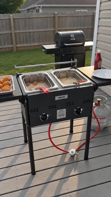 Built for Serious Fry Lovers 🔥#dealsforyoudays #vevorsuperbrandday #vevor #KitchenHack #outdoorcooking