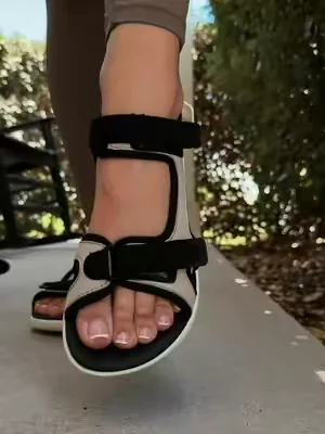These Clarks Cloudsteppers Sport Sandals are exactly why I'll never sacrifice comfort for style again. ☁️ They have the cushioned feel Clarks is known for, adjustable straps for the perfect fit, and they're lightweight enough to wear from morning to night. I've been reaching for them on busy days because they look cute while still giving my feet the support they need. Whether I'm sightseeing on vacation, spending the day at the beach, or just running errands, these comfortable walking sandals never let me down. They're the kind of women's sandals that earn a permanent spot in your summer shoe rotation. 😮‍💨  #qvc #clarkscloudsteppers #sandals #sandalsforwomen #shoesforwomen 