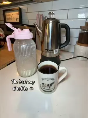 Replying to @🎀❌🌸MeMe Helene🌸❌🎀 I will never switch back to a regular coffee pot! @VEVOR Home Store #Percolator #percolatorcoffee 
