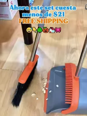Si la escoba en casa no puede quitar el pelo así, entonces realmente necesitas esto.#paratiiiiiiiiiiiiiiiiiiiiiiiiiiiiiii #limpiando #broomanddustpan #broomdustpanset #dealsforyoudays 
