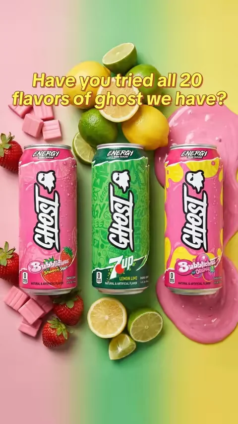 Best selection on tiktok #fyp #ghostenergy 