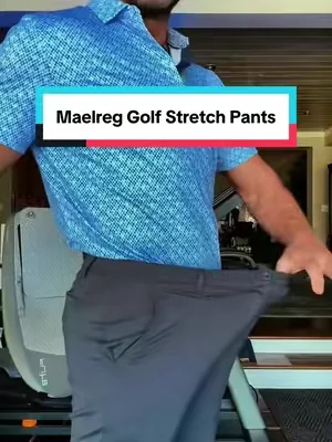 The Maelreg Men’s Golf Stretch Pants are made for golfers who want to move freely without sacrificing style. The lightweight 4-way stretch fabric lets you swing naturally, while the breathable material helps keep you comfortable from the first tee to the final putt. These don’t just perform on the course either. Their clean, modern fit makes them just as easy to wear to work, while traveling, or out to dinner. #dresspants #golfwear #golffashion #mensstyle #mensfashion 