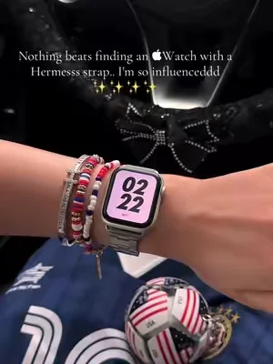 Girls, this band is so goodddd.#smartwatch#watchband#missair #iwatch#fyp  