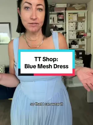 Discover how to elevate your style with modern femininity. 💙✨ POV: You found the dress that looks like a designer gown without the designer price. This stunning blue mesh maxi dress is giving chic, modern feminine style in the best way. It’s incredibly stretchy, has a built in bra for all day comfort, and creates an effortlessly elevated look without sacrificing comfort. Perfect for midsize and plus size fashion lovers who want a dress that moves with them and feels just as amazing as it looks. Style it with delicate jewelry and heels for a wedding guest outfit, or pair it with flat sandals on vacation for an effortlessly chic look. One dress, so many ways to wear it. If you’re searching for a blue formal dress, stretchy mesh maxi dress, wedding guest dress, vacation dress, or a dress with built in support, this is one you’ll reach for again and again. #fashioninspo #styletips #femininefashion #chicoutfits #modernfemininestyle