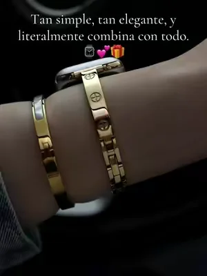 Envío gratis ahora. La necesito para el wrist stack dorado perfecto. 💖✨🫧	#watchband#SummerWins#DealsForYouDays#missair#smartwatch	