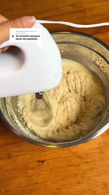 Batidora eléctrica con 4 bowls, tazas y cucharas medidoras, esto es una maravilla si a vos te gusta la repostería 🍰 #electricmixer #batidora #emprendimiento #cocina #cookwareset