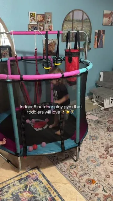 If your toddler has endless energy, this play gym is a game changer! It combines multiple activities in one space to keep kids moving, playing, and having fun for hours—perfect for busy moms and active little ones. My son is 2 1/2 and my daughter is 8months old and they love it. I even get in with them. #DealsForYouDays     #ToddlerMustHaves     #ActiveKids      #ToddlerMom     #KidsPlayground 