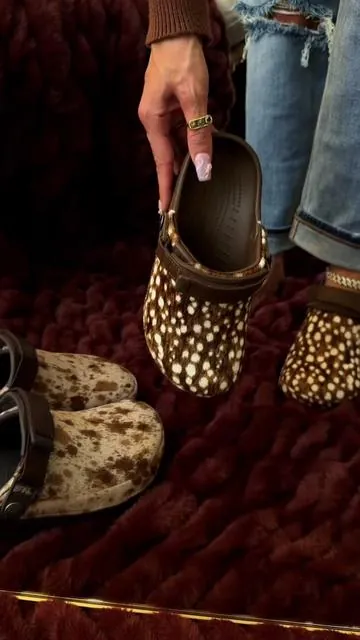 Crocs crafted pony hair clog @Crocs  #crocs #crocsnewarrivals 