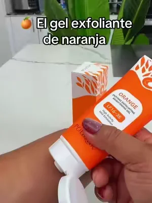 Gel Exfoliante de Naranja para Cara y Cuerpo | Piel Suave y Luminosa gel exfoliante, exfoliante de naranja, peeling gel, exfoliante facial y corporal, piel suave y luminosa #tiktokcreatorpicks #DealsForYouDays #POUQUR #GelExfoliante #CuidadoDeLaPiel