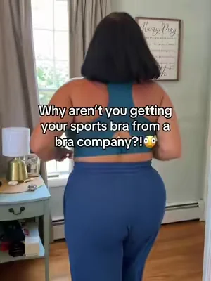 It’s 2026, why aren’t you getting your sports bra from a bra company!?  #bra #sportsbra #hsiabra #supportivebra #brareview @Hsia-Bras 