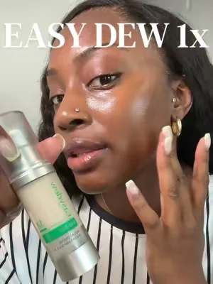 Good skin is better than cakey makeup #hyperpigmentation #ampoule #egf #easydew 