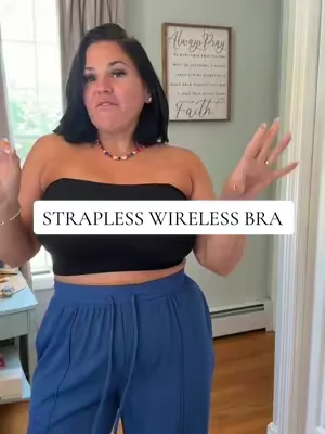 Replying to @UsingMyImagiNason strapless wireless bra review!  #bra #brareview #straplessbra #tiktokshopcreatorpicks #brarecommendation 