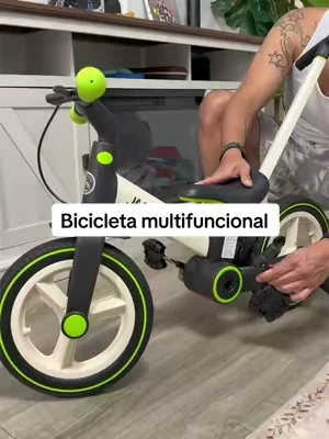 6-in-1 Multi-Functional Toddler Balance Bike 🚲✨ Una bicicleta que crece con tu hijo. Se transforma según su edad y etapa de aprendizaje, desde bicicleta de equilibrio hasta pedales y ruedas de entrenamiento. Incluye manillar para empujar, freno, soporte y un diseño resistente para que aprendan a montar con más seguridad y confianza. Un regalo que les durará por años. #tiktokshopcreatorpicks #summerwins #summeressentials #bicycleforkids #bicicletaparabebe 