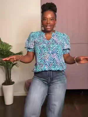 @btfbm_us BTFBM Summer Blouses for Women Dressy Casual 2026 Spring Floral Boho Shirts V Neck Puff Short Sleeve Business Work Tops #DealsForYouDay #summervibes #TikTokShopSummerTurnUp #shippedbytiktok 