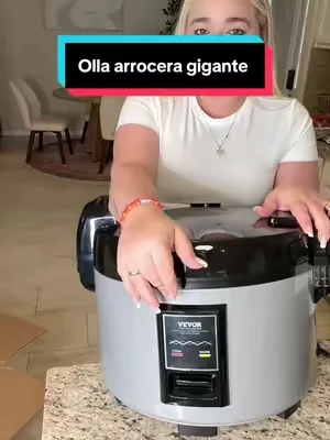La olla arrocera gigante perfecta para un negocio o actividades en casa #creatorsearchinsights #ricecooker #tiktokshopcreatorpicks #tiktokshopstockup #cooking 