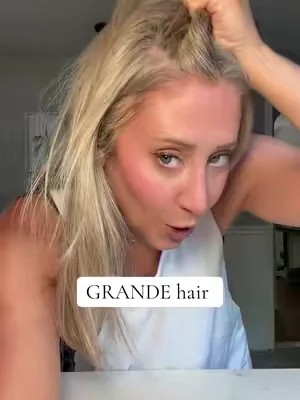 My hair color is officially Grande. 😂☕️ When you have blonde and gray hair, keeping the blonde bright instead of brassy makes such a difference. This purple shampoo and conditioner duo is what I reach for to keep everything looking fresh, cool-toned, and hydrated between salon visits. #BlondeHair #GrayHair #PurpleShampoo #Olaplex #TikTokShopFinds 