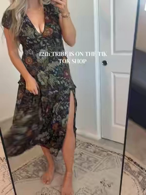 #floraldress #dress #12thtribe #tiktokshopcreatorpicks 