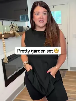 The best summer set!! #prettygarden #matchingset #twopieceset #maternity #postpartumoutfits 