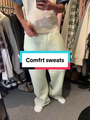 This is soo clean. #comfrt #comfrtsweatpants 