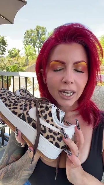 Nike Air Force 1 Low 'Cheetah Print' Women's. TikTok coupons as wel!! Hurry before they sell out! #nike #leopardprint #shoes 