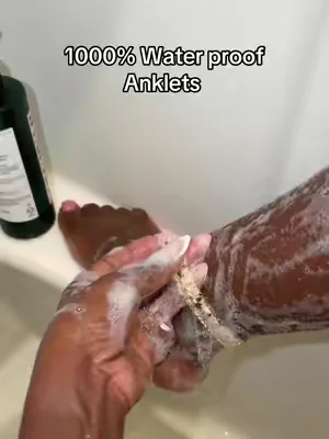 Money well spent  #tiktokmademebuyit #tiktokshopbacktoschool #waterproofanklets 