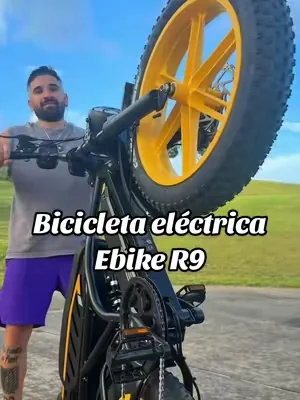 Respuesta a @La china  Bicicleta eléctrica R9 1500W con doble batería Hasta 120 millas de Autonomía | Neumáticos anchos de 20"x4.0 | 7 velocidades, pantalla LCD #bicicleta #bicicletaelectrica #r9 #ebike #tiktokshopcreatorpicks 