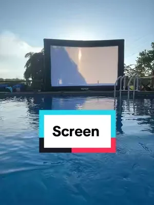 This is a massive blow up projection screen, at a great price #projection #entertainment #screen #tv #movie 