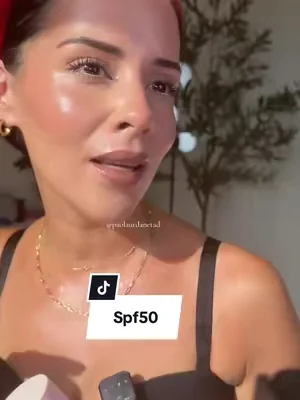 Maquillaje hidratado pero sobre todo protegido @Kopari Beauty #tiktokshopcreatorpicks #sunscreen #spf50 #koparibeauty #cuidadodelapiel 