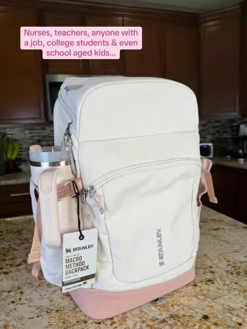 This new Stanley Vitalize backpack is a great backpack for everyone! #stanleybackpack #backpack #backpacks #stanley 