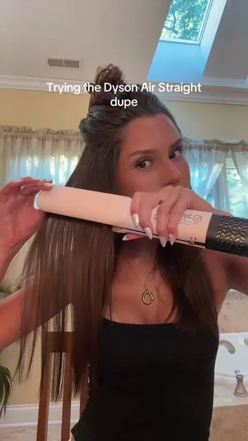 If you straighten your hair you need this. Over 50% off rn too  @Slopehill #Slopehill #DealsForYouDays #SummerWins #hairstraightener #hairtok 