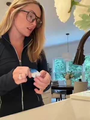 the easiest way to actually clean your garbage disposal! Get rid of all the grime, bacteria, bad smells and eliminate the breeding ground for fruit and drain flies! @USEACTIVE #KitchenHacks #homemaintenance #CleanTok #garbagedisposal #cleanhome 