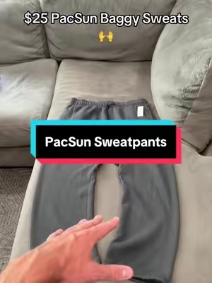 6’1 170 wearing size LARGE🤝 #pacsun #sweatpants #sweats #tiktokshopmademebuyit #pacsunsweatpants 
