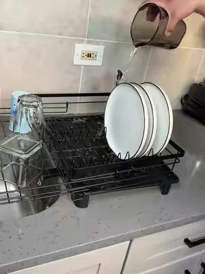 Escurridor expandible perfecto para todo tipo de fregaderos #kitchen #kitchenorganization #kitchenremodel #cocina #escurridor 