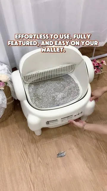 Effortless to use, fully featured, and easy on your wallet.#summerwins #automaticlitterbox #PetLovers #catsoftiktok #dealsforyoudays 