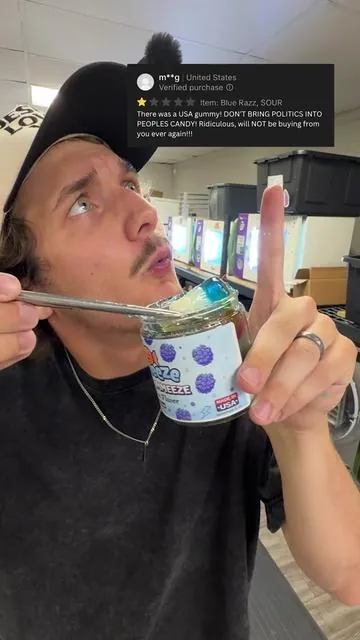 Order off this video for a free gift #candy #gummies #candeeze 