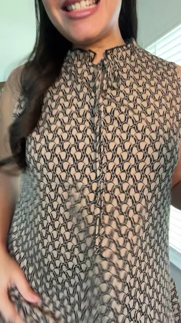 Enamorada de este vestido con diseño geométrico 