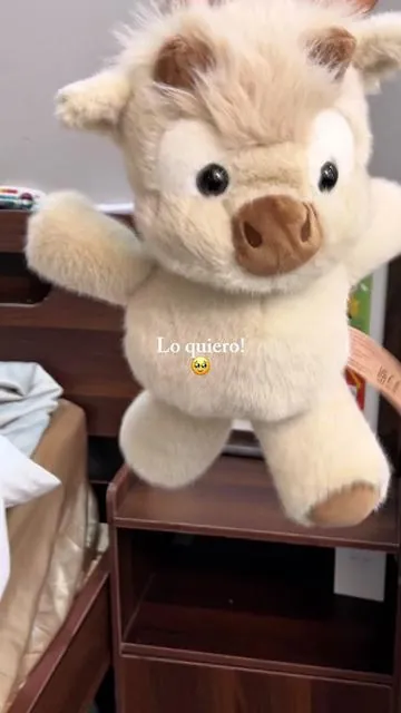 Peluchito que corre #peluchitoquecorre #peluche #peluchevaquita 