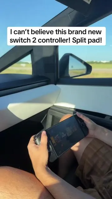 I can’t believe this Switch 2 GamePad ! It’s the #NyxiHyperion3Pro for the Switch 2! #morekahlagaming #summervibes 