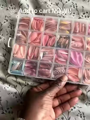576pcs Long Almond Shape . . .#nails #pressonnails #almondshape #nailtutorial #diynails   . . . . . . . 3D Gel, Flower Design, French Tips, Acrylic False Nails, Includes 4 Jelly Glue & 2 Nail Files, DIY False Nail Kits, Nail Art Supplies