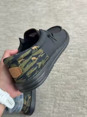 @HeyDude Wally Funk Outdoor Camo #heydudeshoes #bluecollar #hunting #fishtok #Outdoors 
