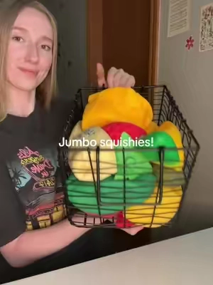 Jumbo squishies! #squishy #fyp #asmr #fidget #toy 
