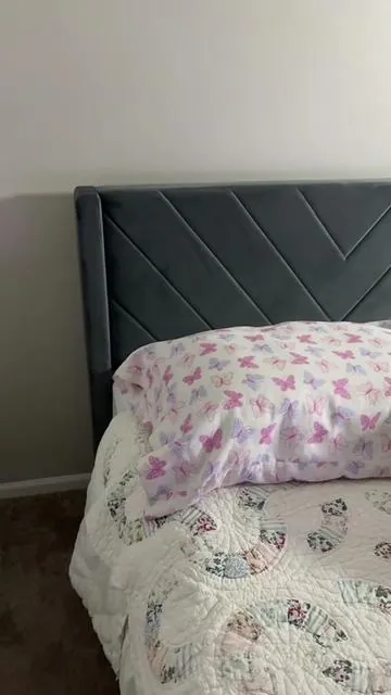Cama con diseño moderno tapizada,tamaños twin,full,Queen y king @Yeheetech #tiktokshop #camas #Homedecor #dealsforyoudays #tiktokshopcreatorpicks 